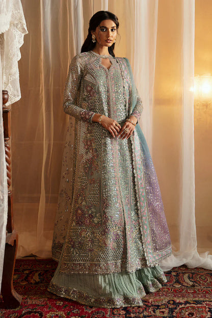 Hayat by Afrozeh Embroidered Organza 3Pc Suit AFH-24-10 TARA