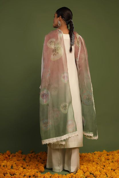 Wardha Saleem | Luxury Pret Traditional Wear | KANWAL - SHIRT WITH PANTS (2 PC) - House Of Anaya