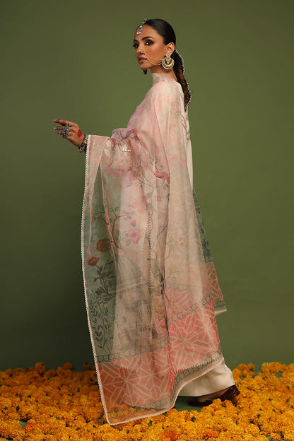 Wardha Saleem | Luxury Pret Traditional Wear | AKS - SHIRT WITH PANTS (2 PC) - House Of Anaya