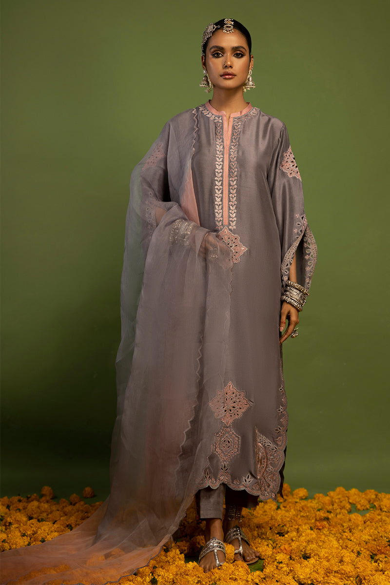 Wardha Saleem | Luxury Pret Traditional Wear | SUROOR - PURE SILK (2 PC) - House Of Anaya