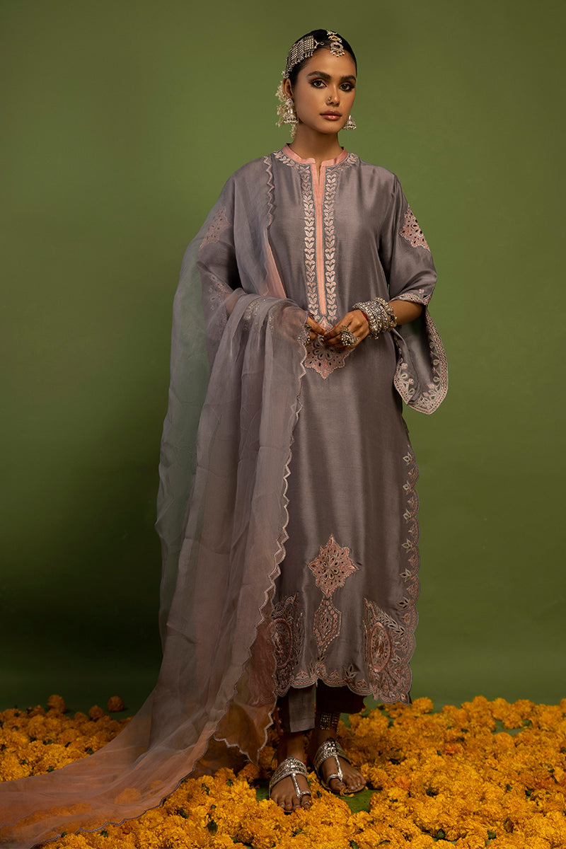 Wardha Saleem | Luxury Pret Traditional Wear | SUROOR - PURE SILK (2 PC) - House Of Anaya