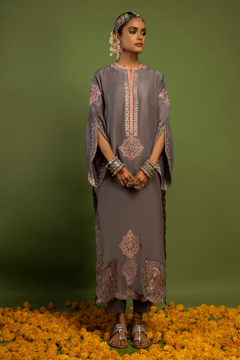 Wardha Saleem | Luxury Pret Traditional Wear | SUROOR - PURE SILK (2 PC) - House Of Anaya