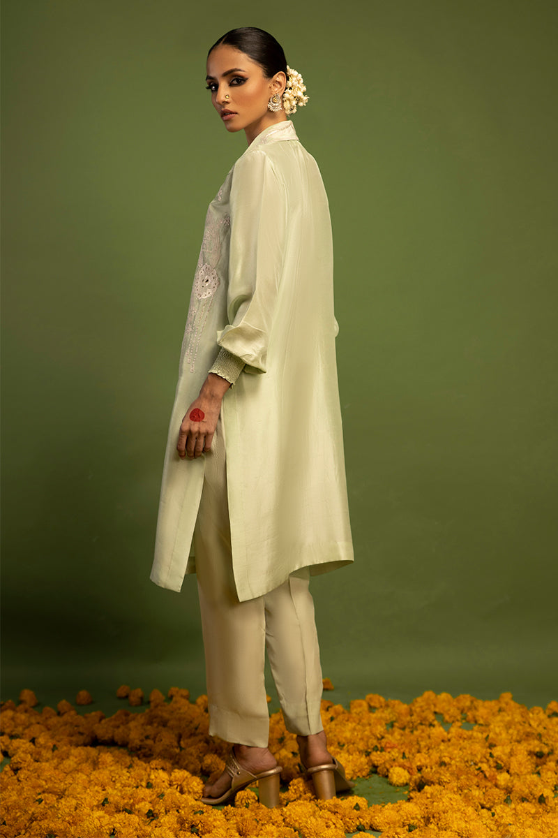 Wardha Saleem | Luxury Pret Traditional Wear | QALB - PURE SILK (2 PC) - House Of Anaya