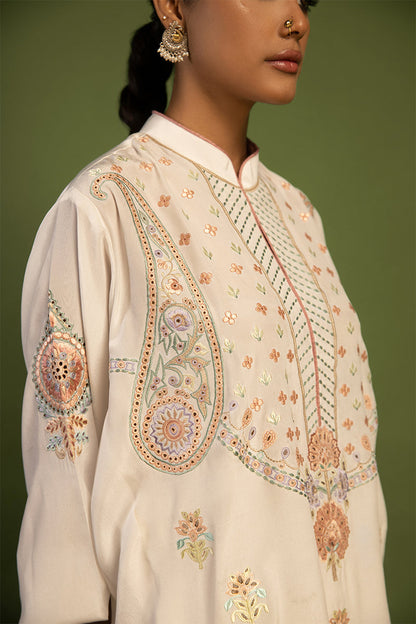 Wardha Saleem | Luxury Pret Traditional Wear | AKS-PURE SILK (2 PC) - House Of Anaya