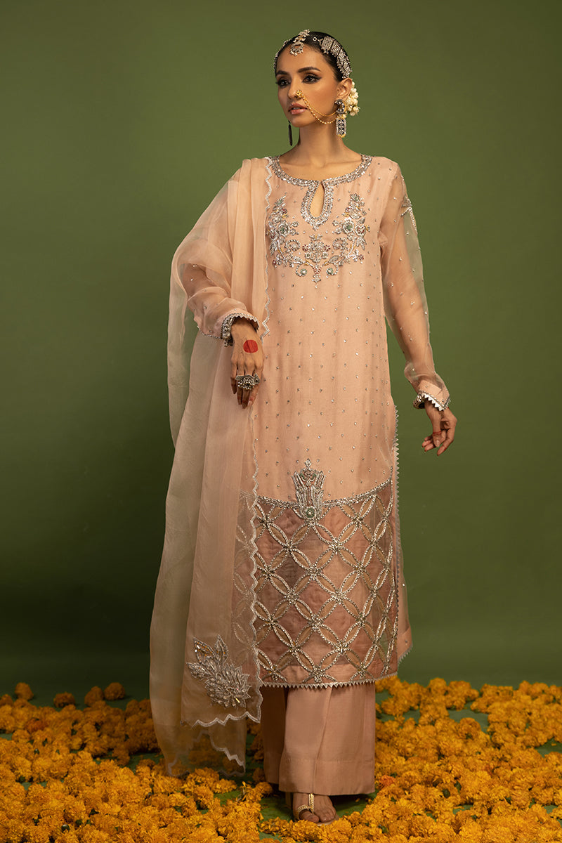 Wardha Saleem | Luxury Pret Traditional Wear | MISMAAR - HEAVY FORMAL (2 PC) - House Of Anaya