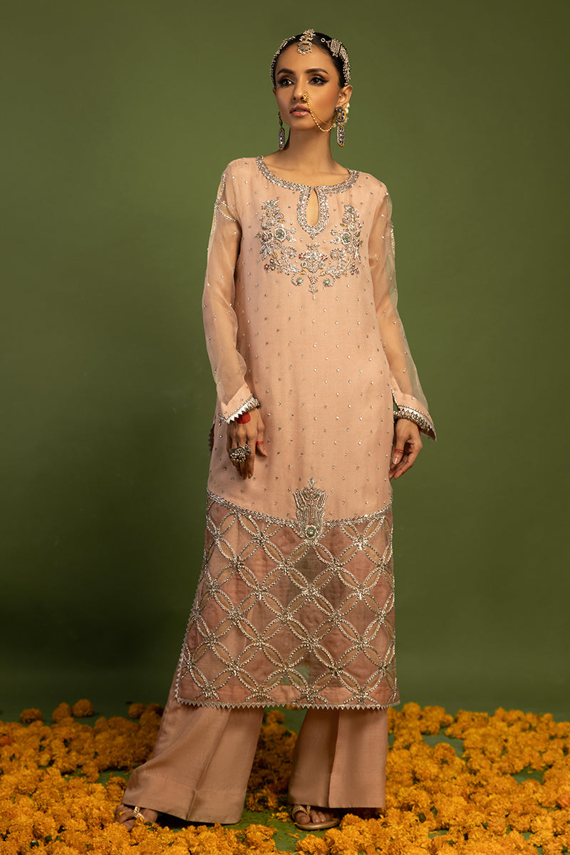Wardha Saleem | Luxury Pret Traditional Wear | MISMAAR - HEAVY FORMAL (2 PC) - House Of Anaya