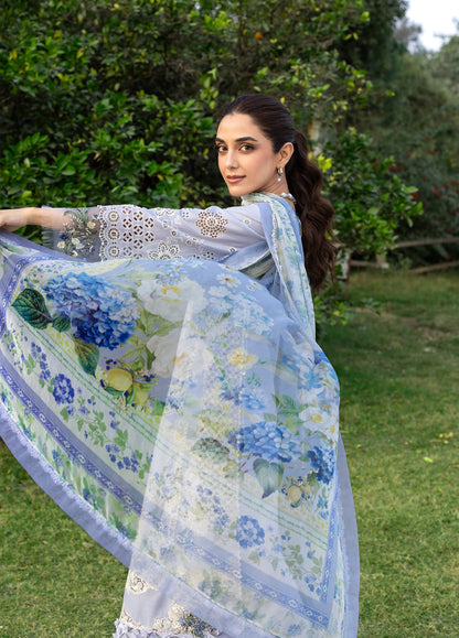 Elaf Premium | Eid Lawn'26 | ELY-12 SKY BLISS