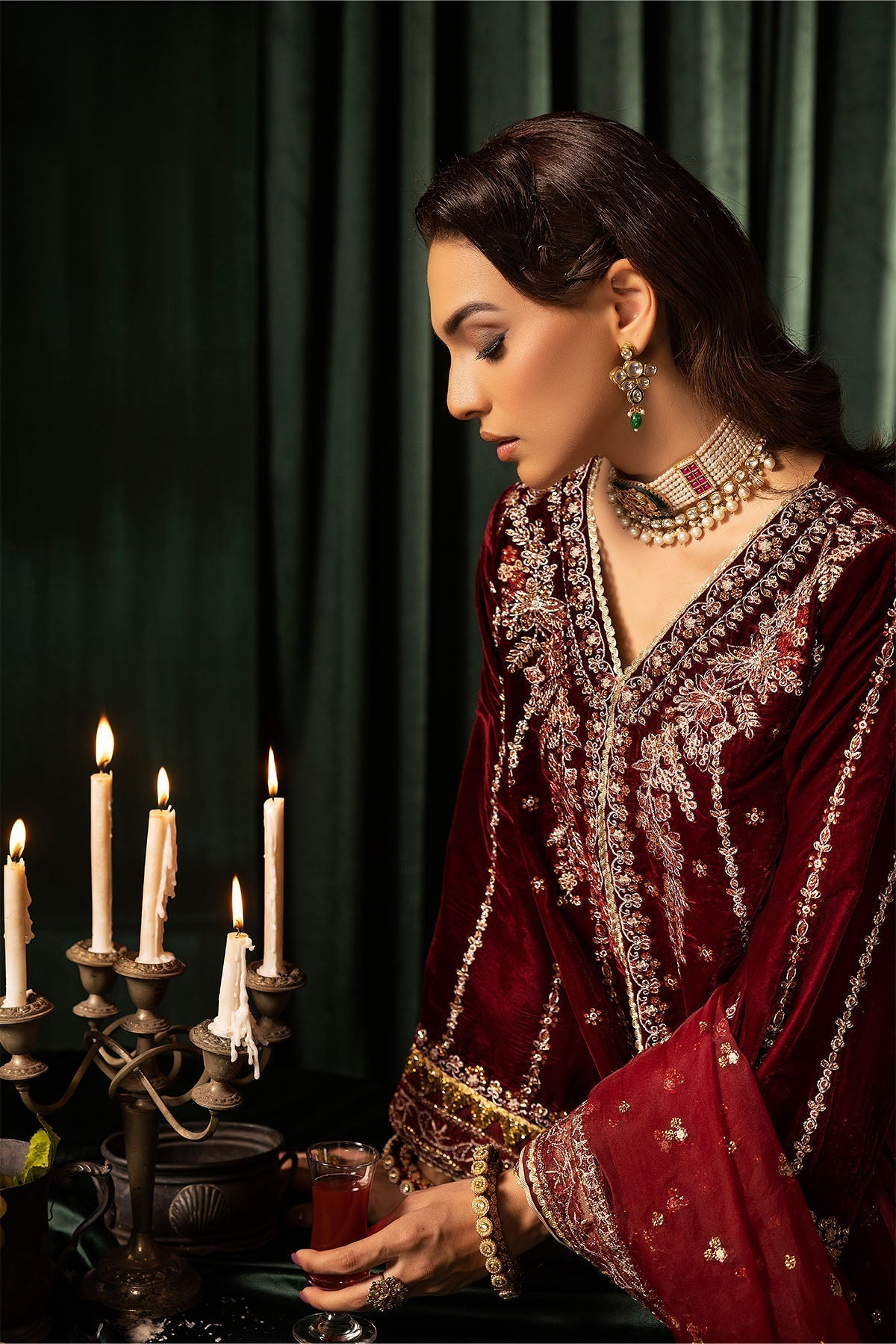 Motifz | Velvet Formals | 5099-SANDAL