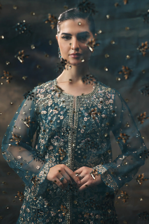 Saffron | Aatish Formals | Gulzar-e-Afreen - House Of Anaya