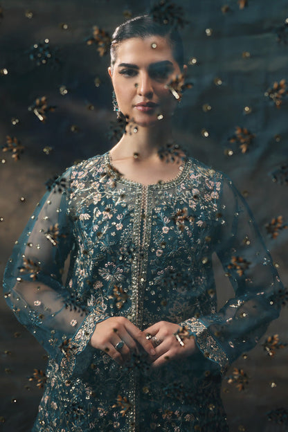 Saffron | Aatish Formals | Gulzar-e-Afreen - House Of Anaya