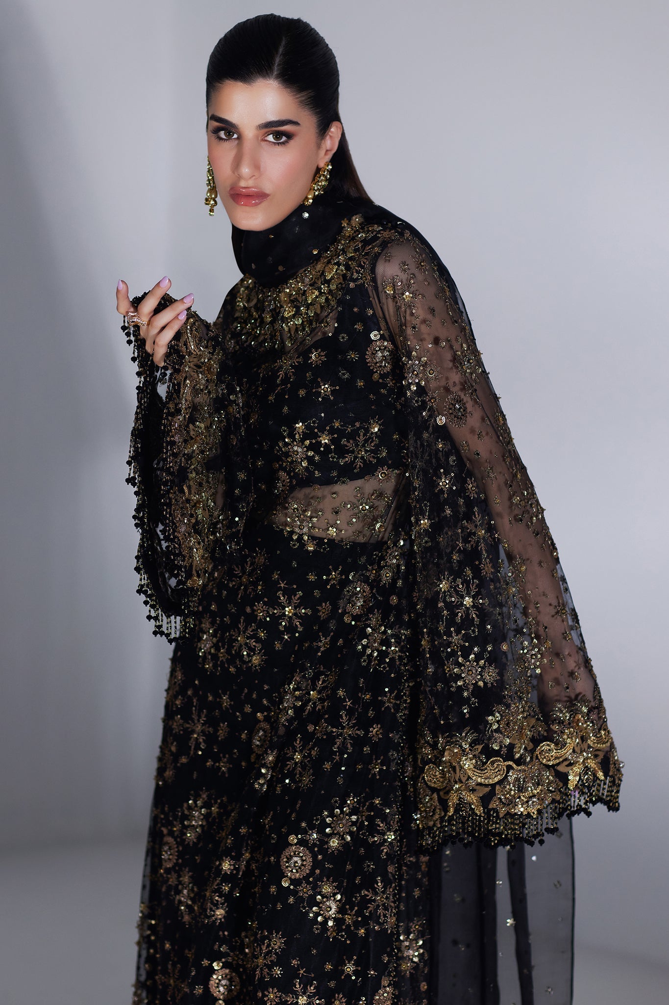 Elan | Lumiere Luxury Pret | CASCADE D'ÉTOILES' (EP-21013)