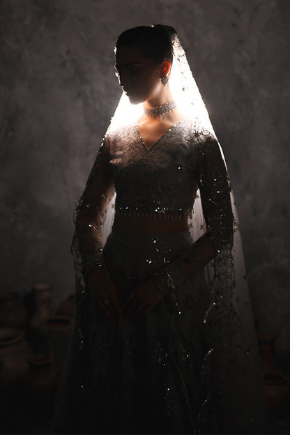 Saffron | Aatish Formals | Rang-e-Barq - House Of Anaya