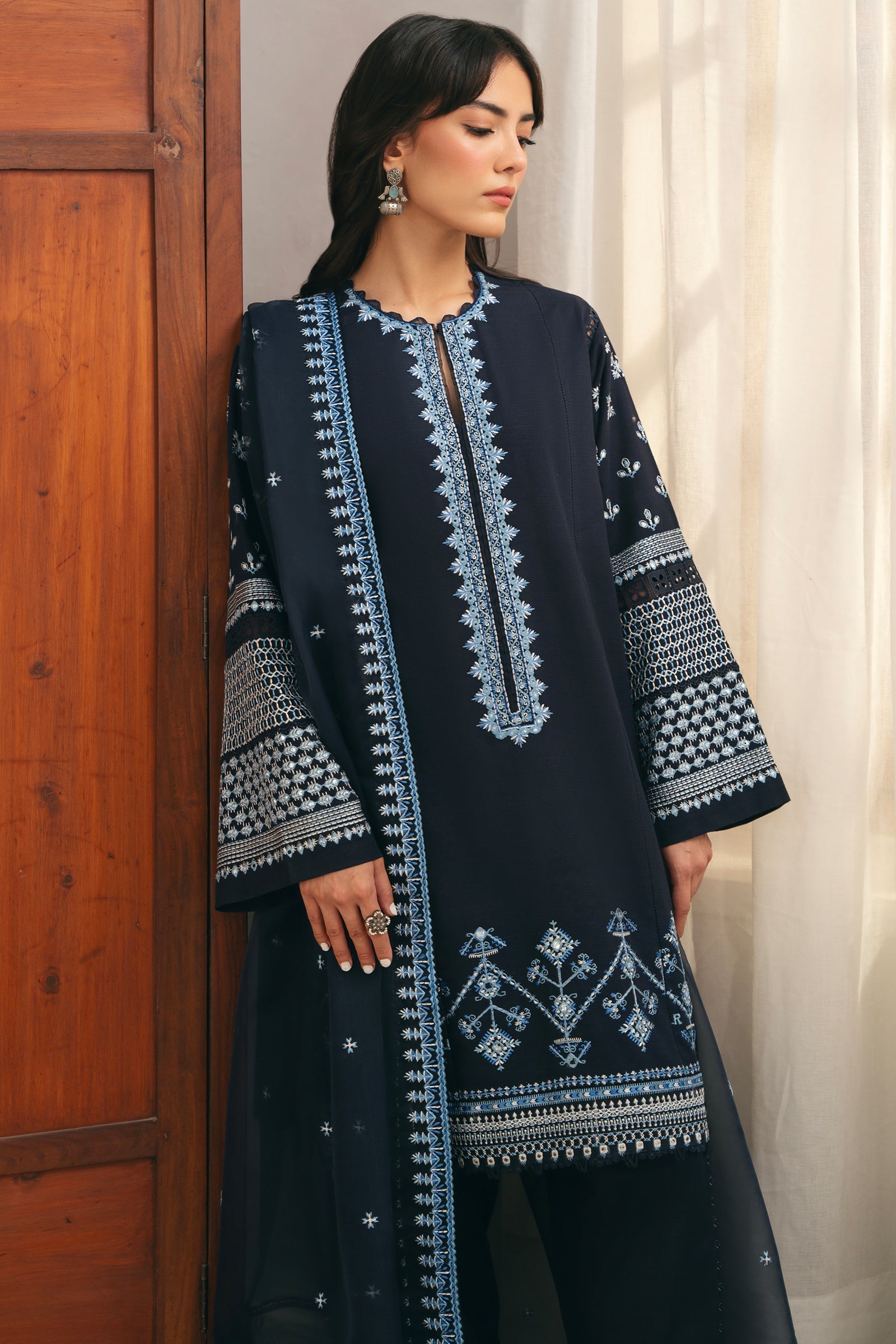 Zaha | Aangan Ready to Wear | ROSHAN (ZRW-20907) - House Of Anaya