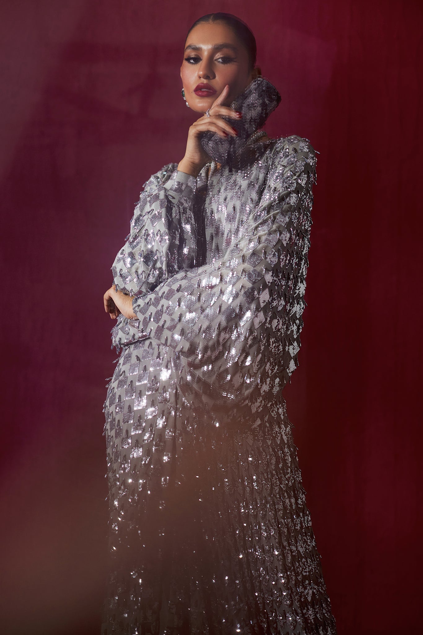 Elan | Lumiere Luxury Pret | ÉCLAT DE LUNE D'ARGENT (EP-20996)