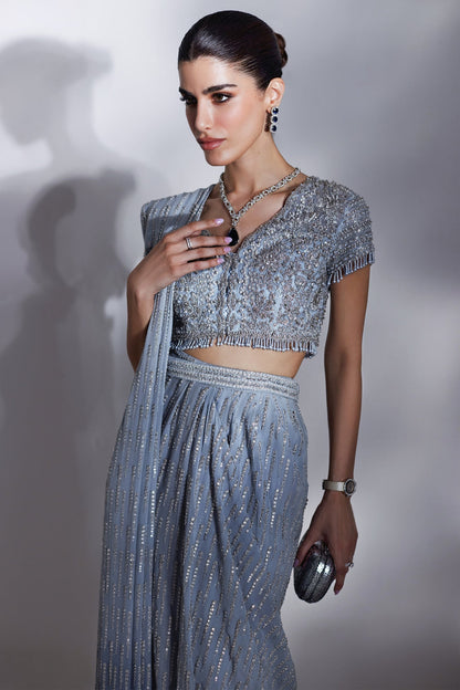 Elan | Luxury Wedding Wears | ÉCLAT GLACÉ (EP-21008)