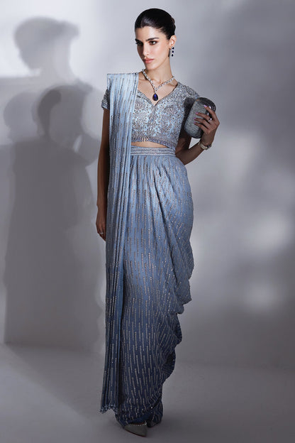 Elan | Luxury Wedding Wears | ÉCLAT GLACÉ (EP-21008)