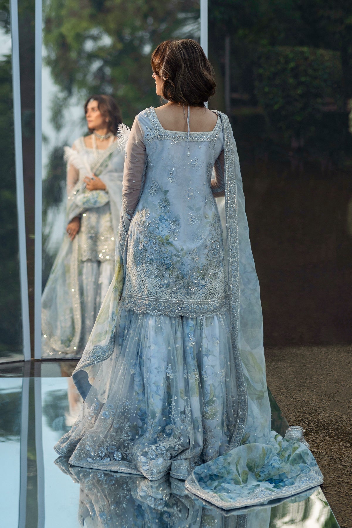 Erum Khan | Jahan Wedding 25 | Floral Drop