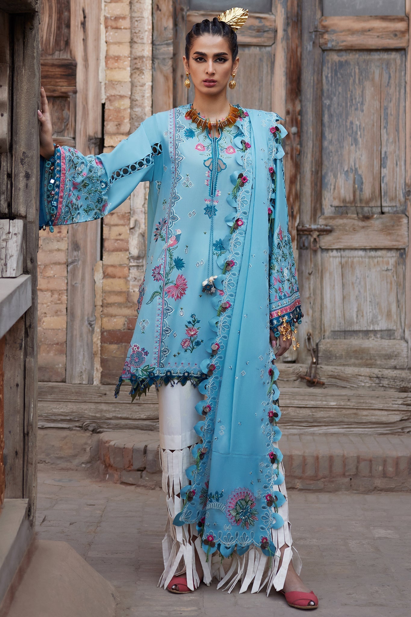 Elan | Luxury Lawn 25 | ISLA BLEU (EL25-11 A)