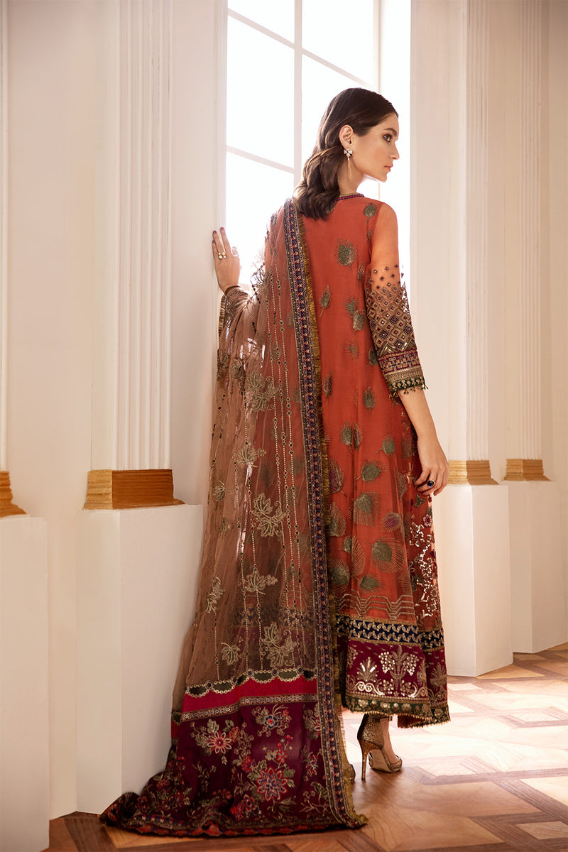 Baroque-EMBROIDERED NET CH07-03 - Riwayat-e-khas