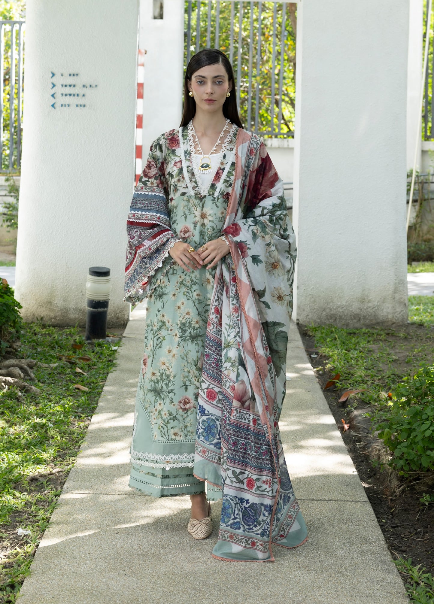Elaf Premium | Eid Lawn'26 | EPN-6B OPALINE GARDEN
