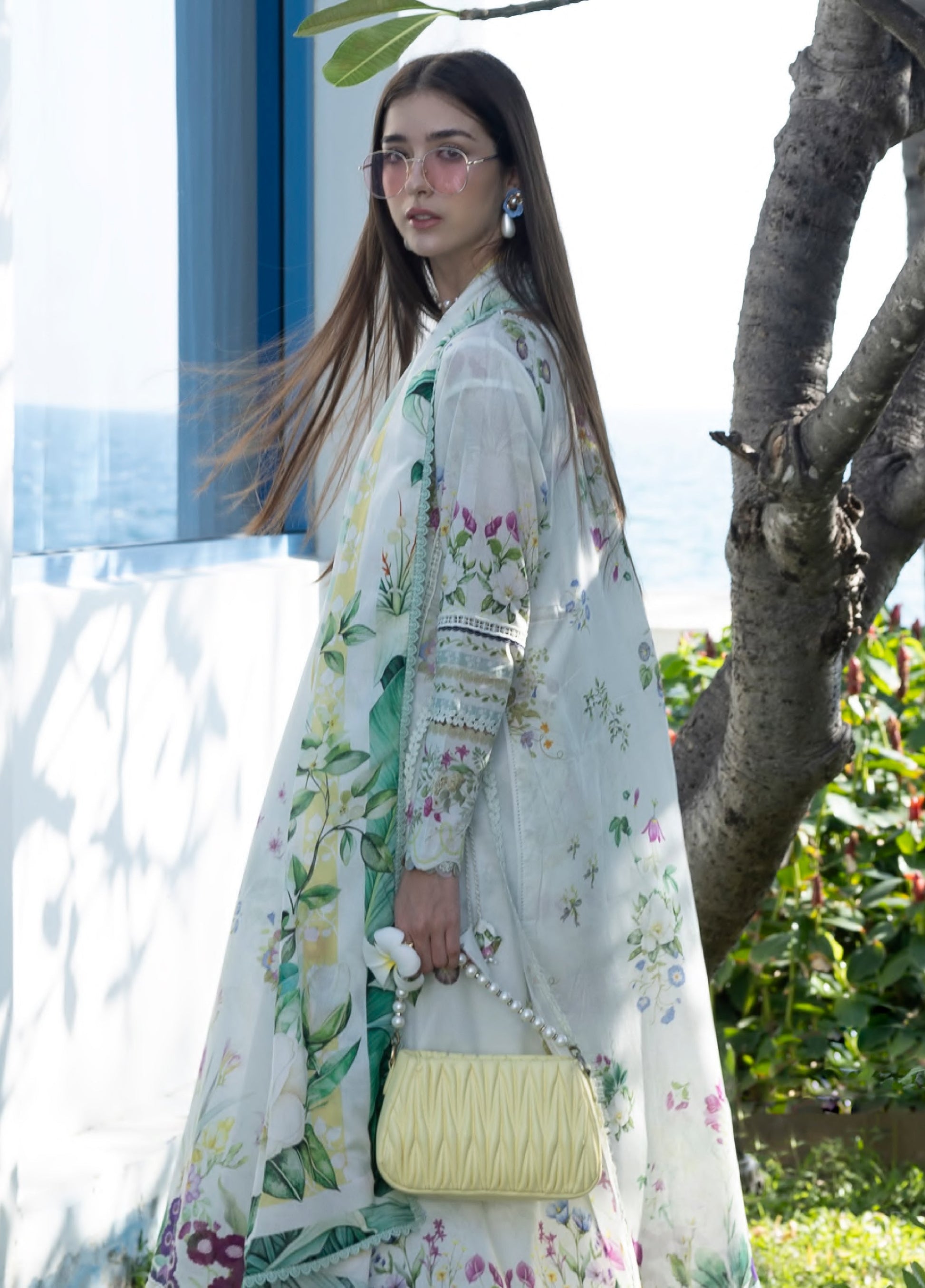 Elaf Premium | Eid Lawn'26 | EPN-7B MOON FLOWER