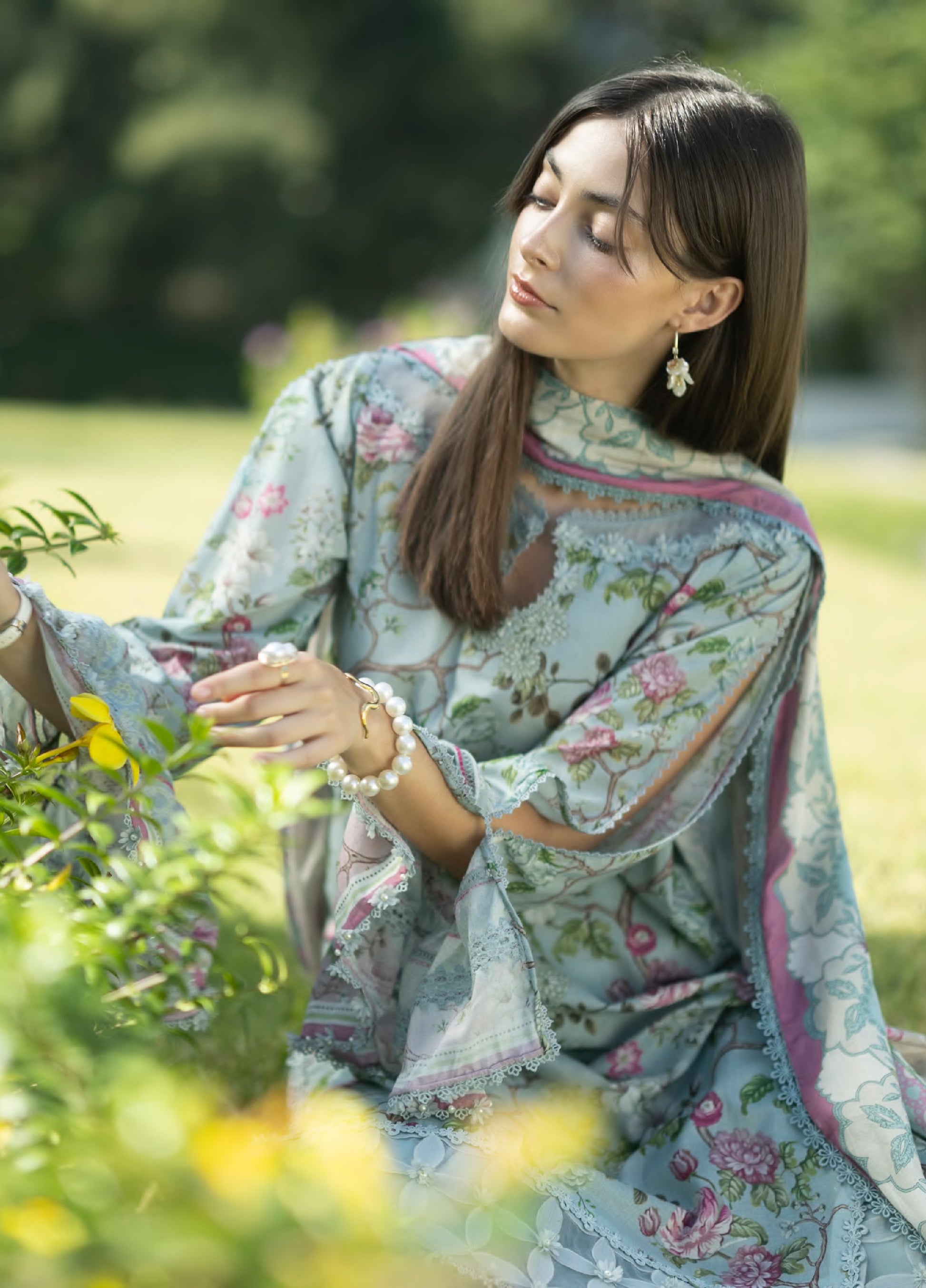 Elaf Premium | Eid Lawn'26 | EPN-8A EIRINI BLOOM