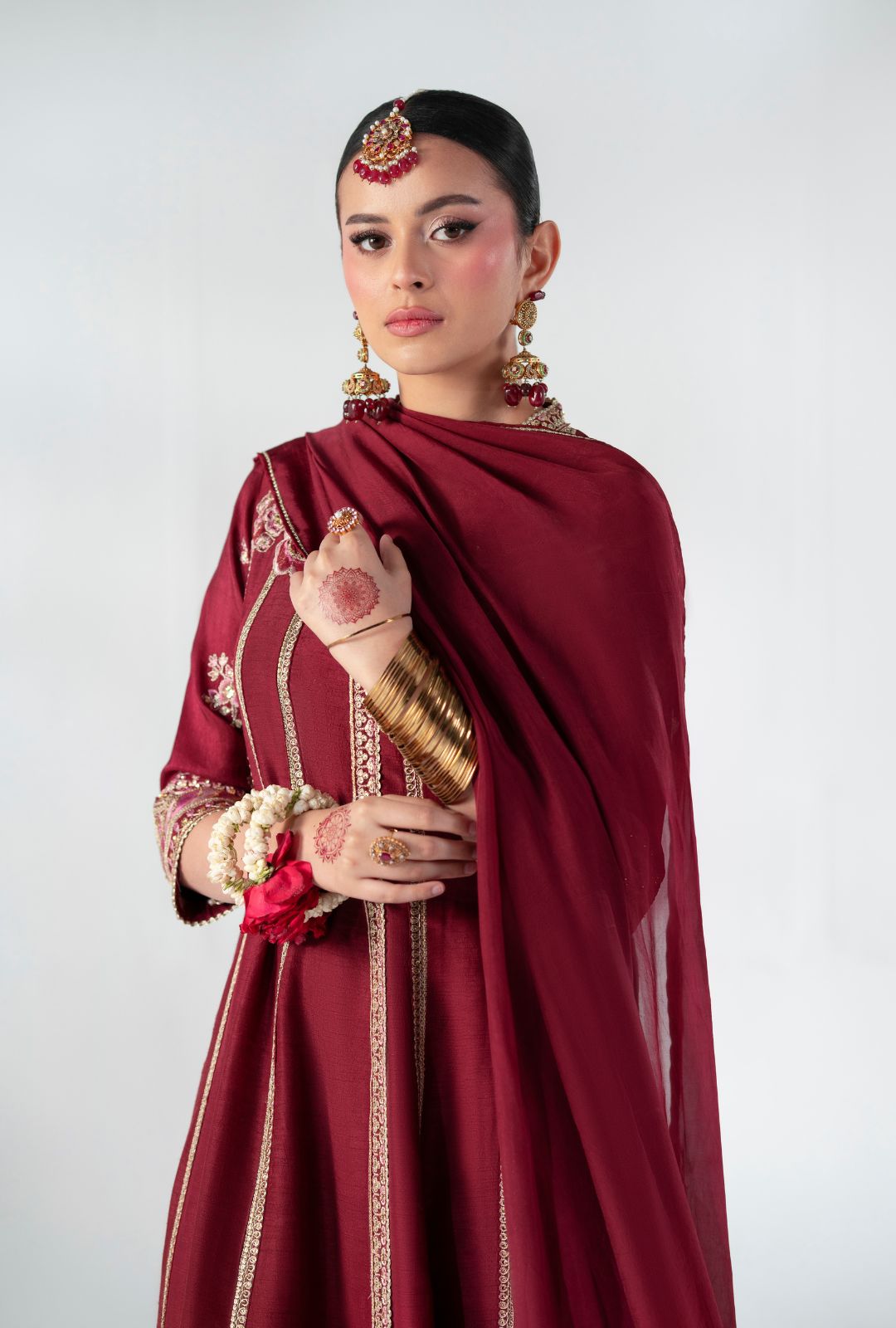 AJR Couture | Luxe Pret 25 |  Ruby Raffia