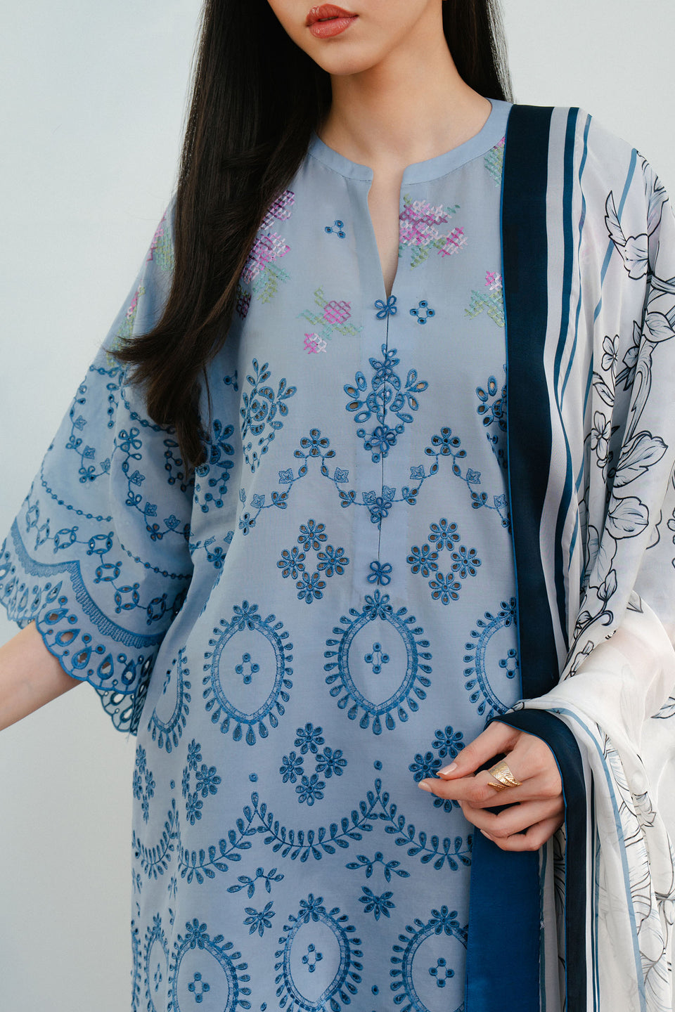 Zara Shahjahan | Coco Lawn 25 | VALI-6B - House Of Anaya