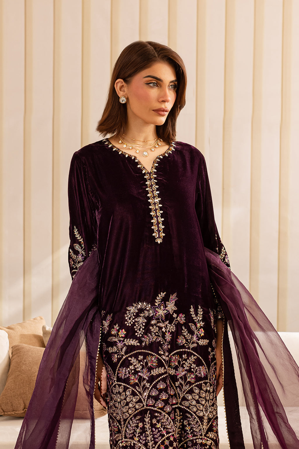 vanya purple dress Vanya | The Regal Edit | FF-78
