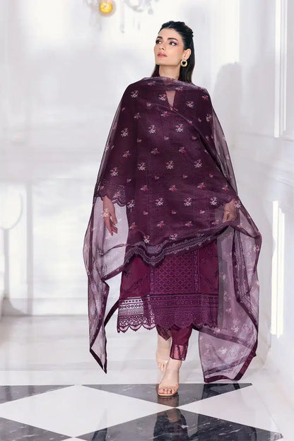 Azure | Embroidered Ensembles 23 | Vintage Rose - House Of Anaya