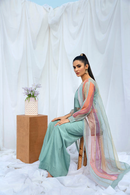 Hana | Viridity Ready to Wear | Island Teal -VRT-009