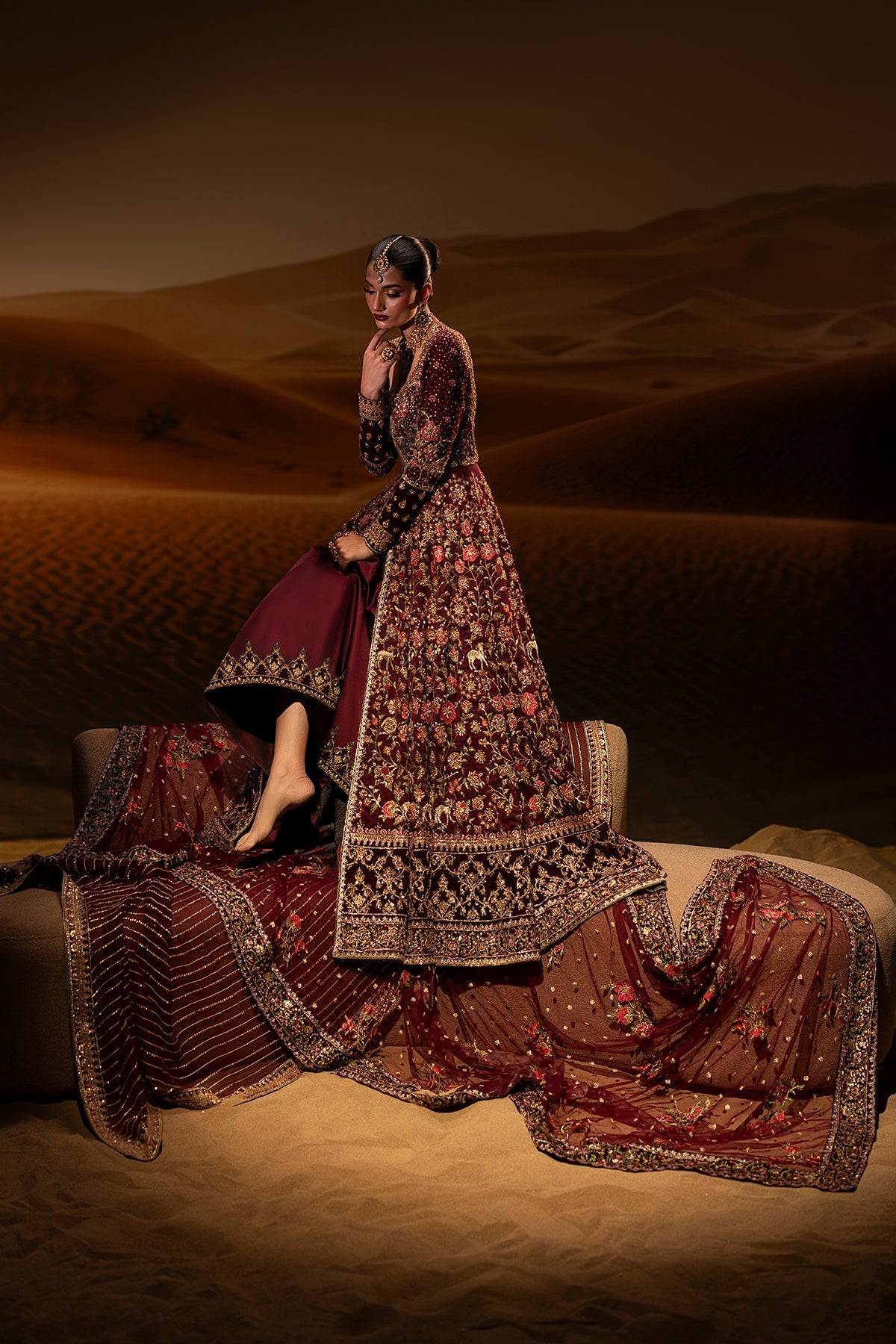Mina Kashif | Maharani Bridals | Raqs-e-Gul
