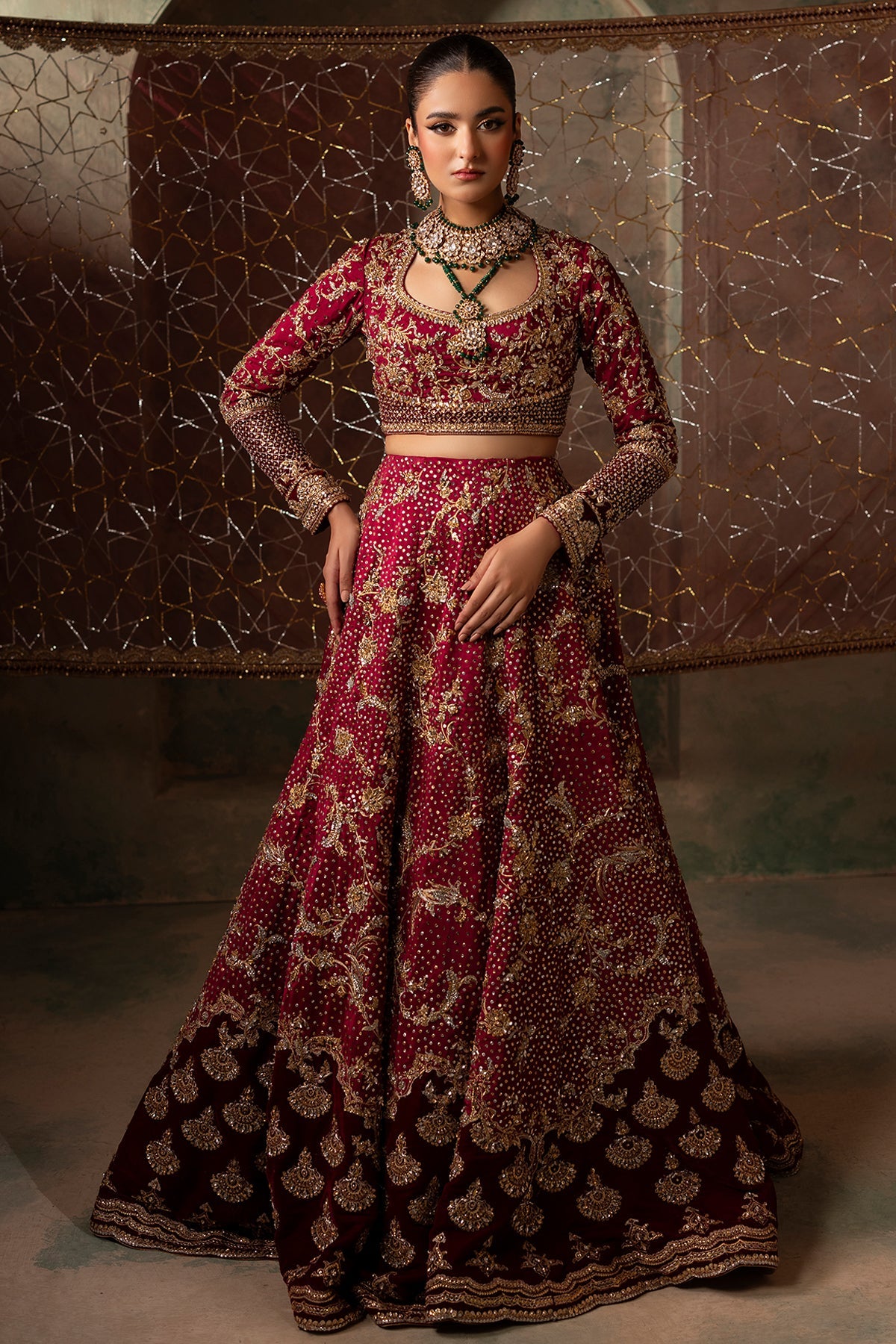Mina Kashif | Maharani Bridals | Zarafshan