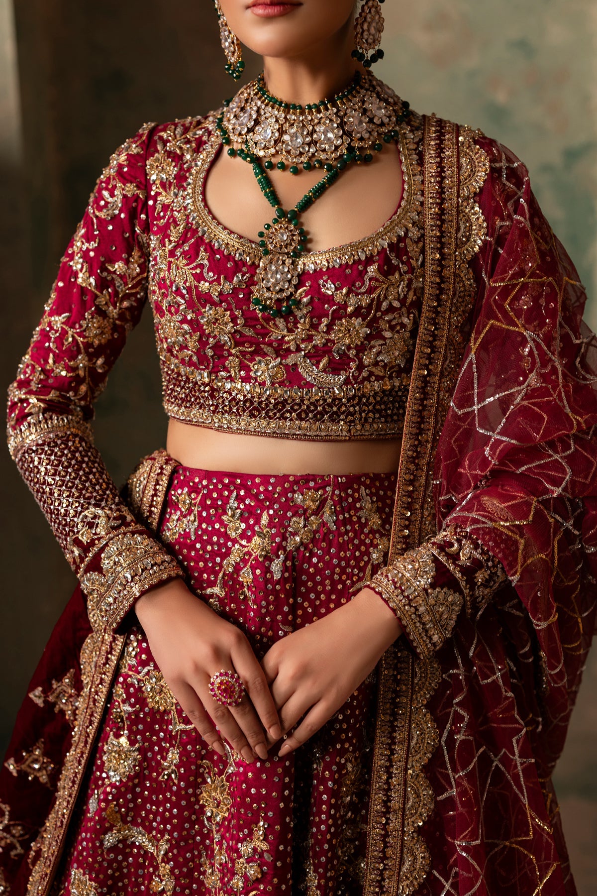 Mina Kashif | Maharani Bridals | Zarafshan