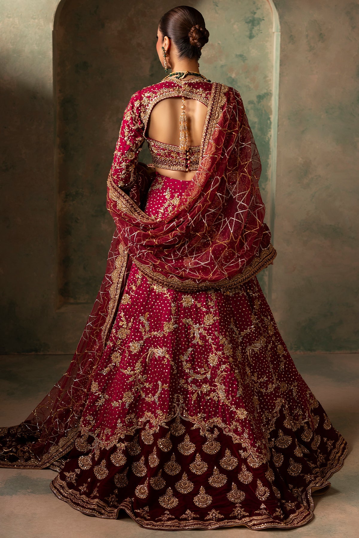 Mina Kashif | Maharani Bridals | Zarafshan