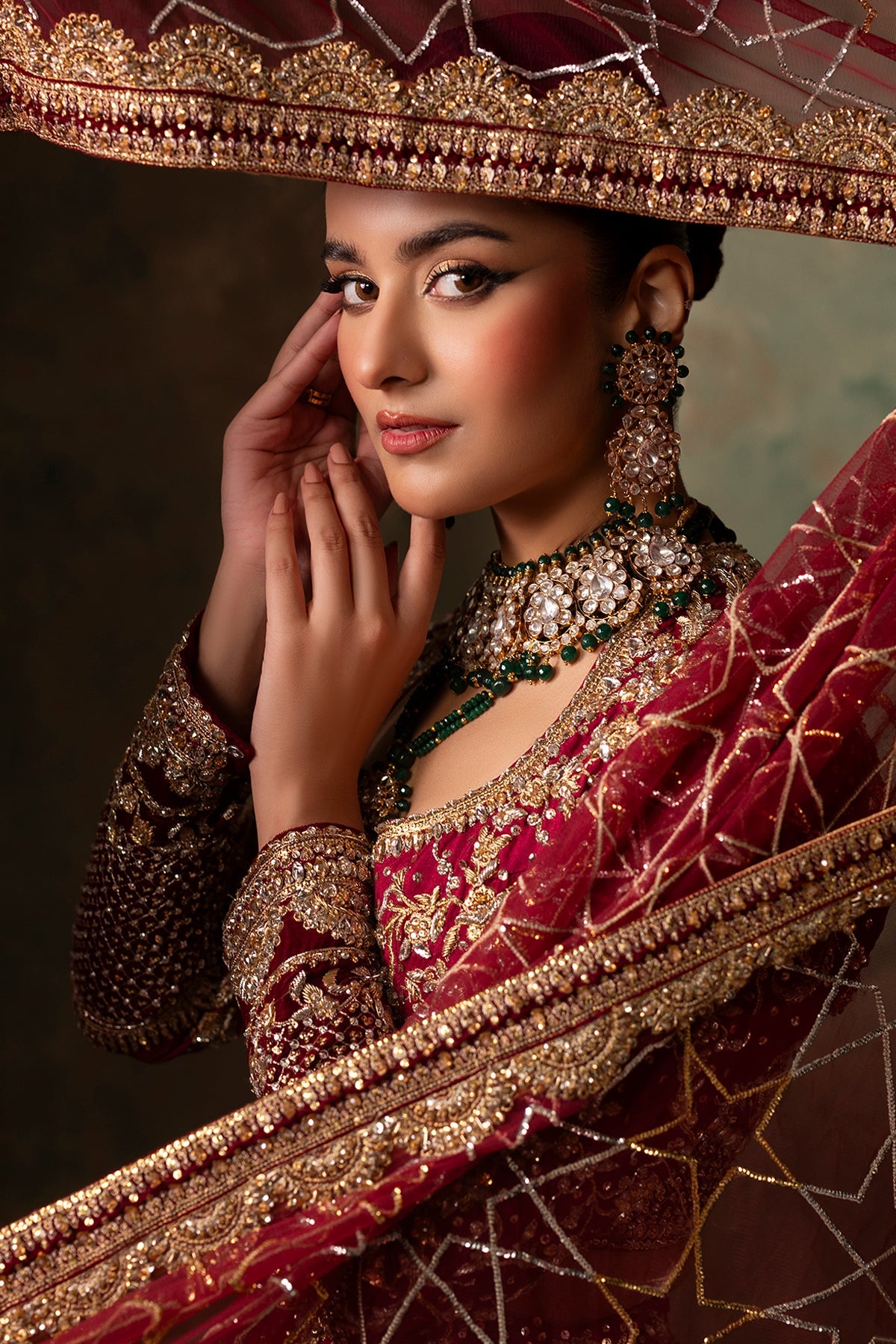 Mina Kashif | Maharani Bridals | Zarafshan