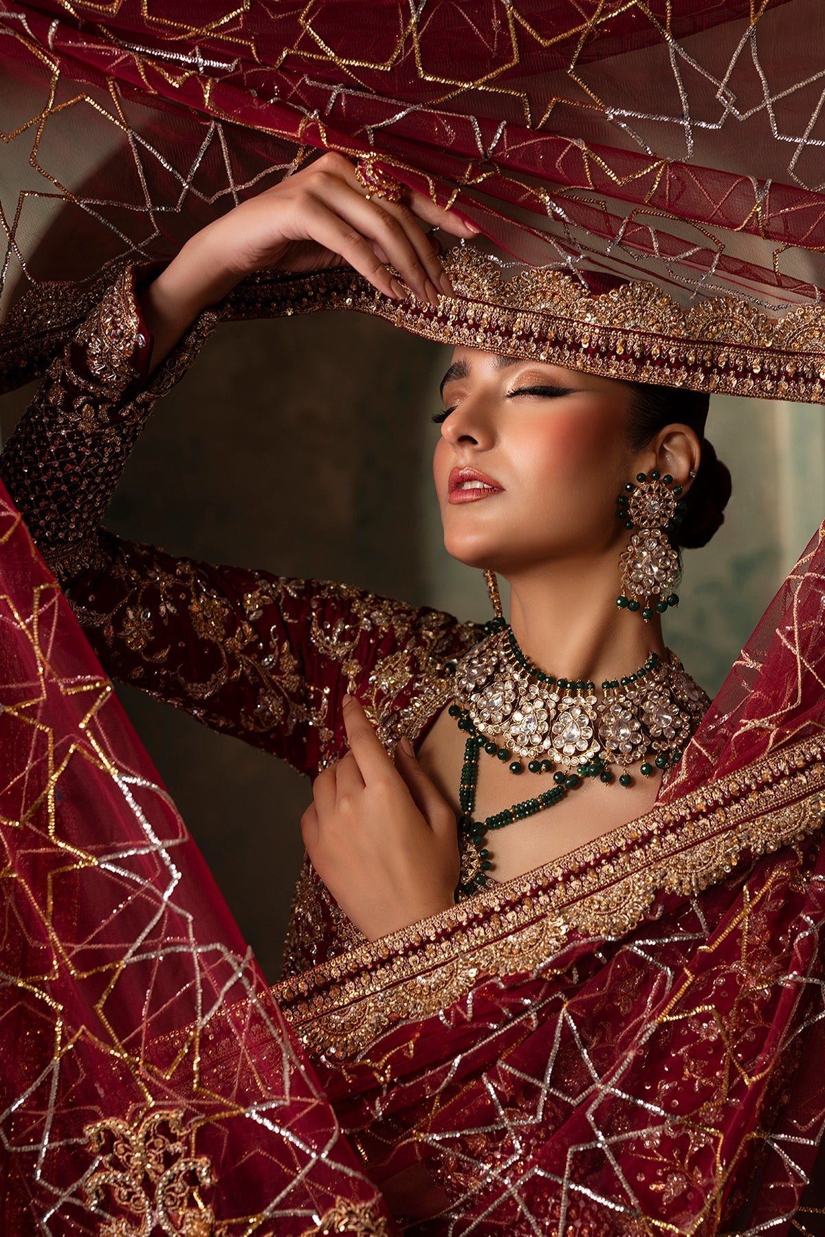 Mina Kashif | Maharani Bridals | Zarafshan