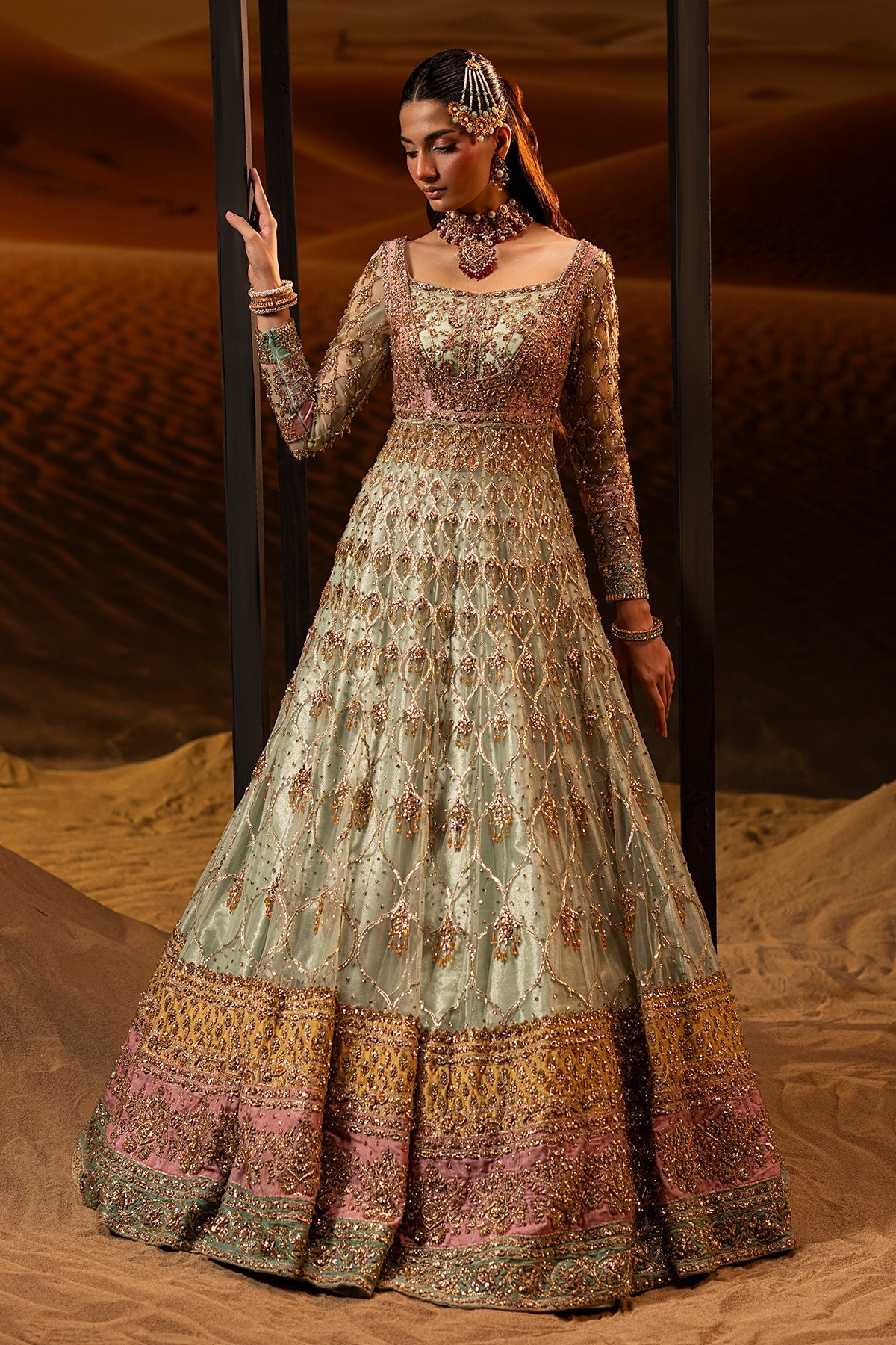 Mina Kashif | Maharani Bridals | Dhanak