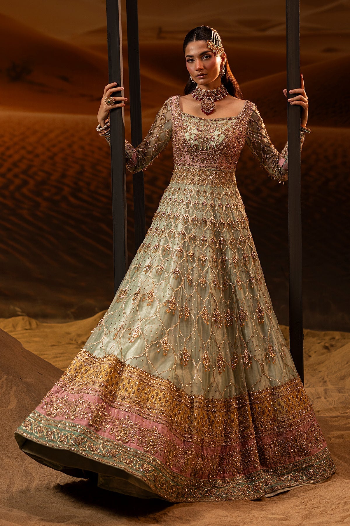 Mina Kashif | Maharani Bridals | Dhanak