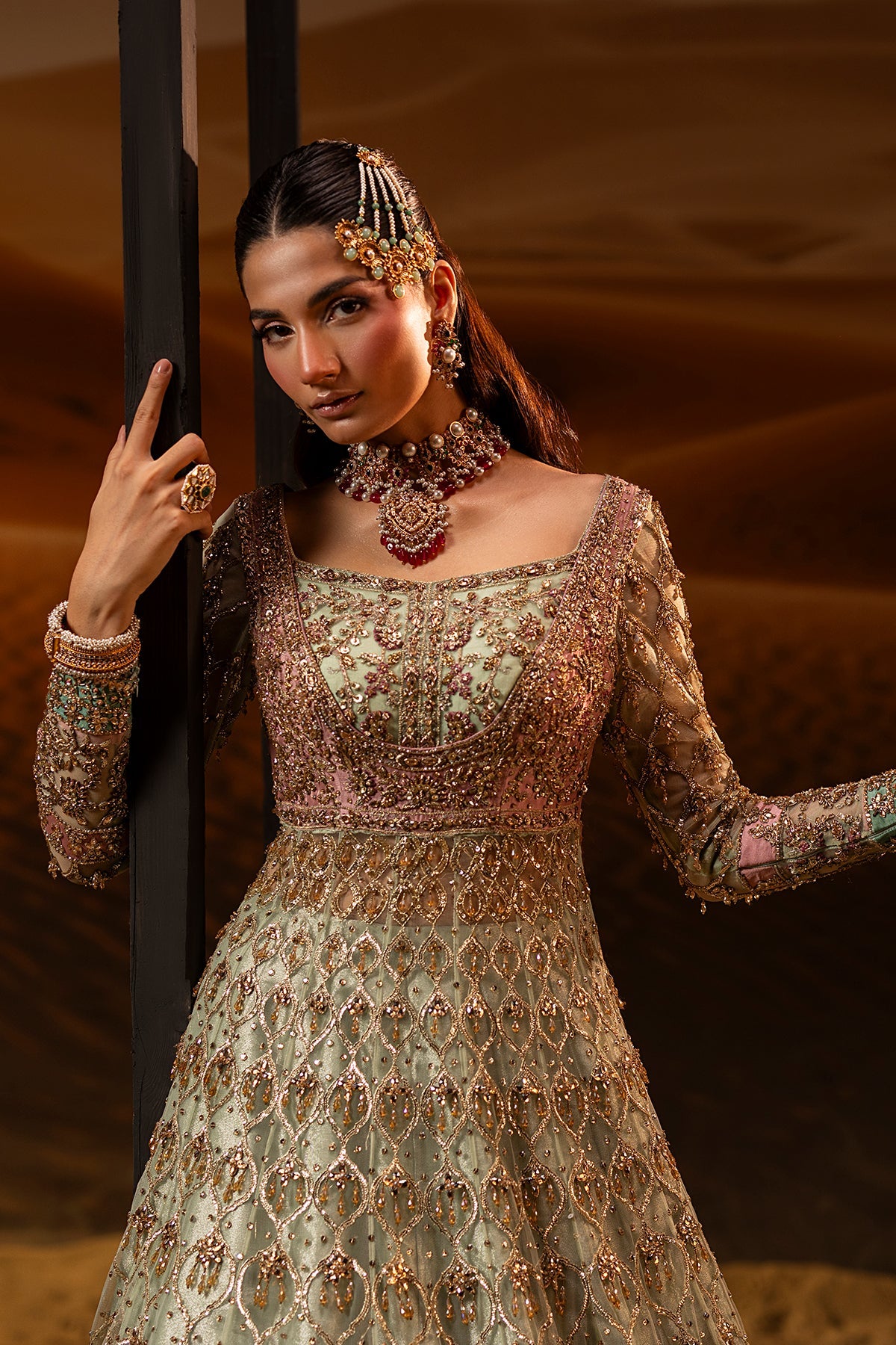 Mina Kashif | Maharani Bridals | Dhanak