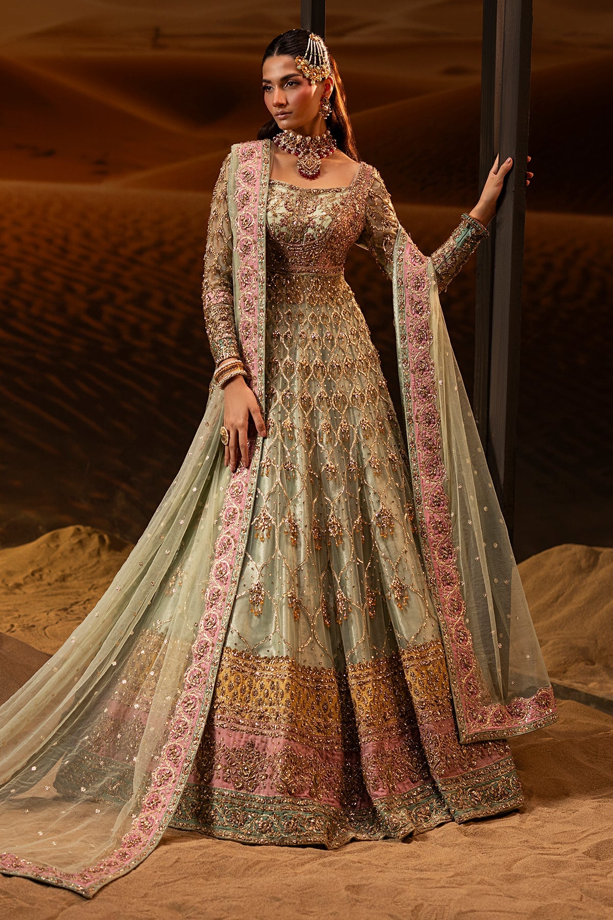 Mina Kashif | Maharani Bridals | Dhanak