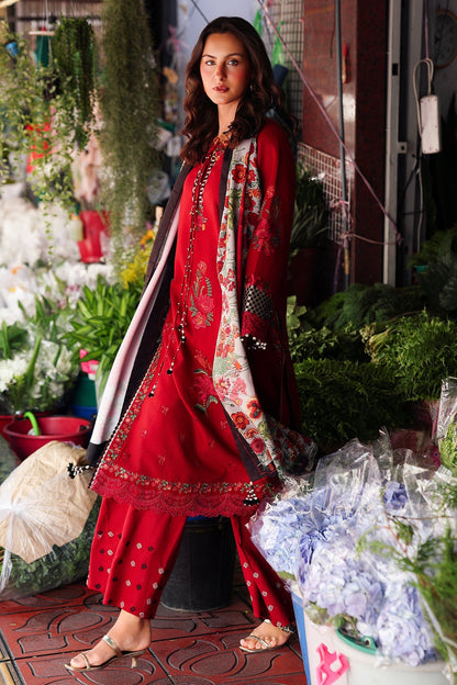 Charizma | Poshima Winters 25 | 3-pc Unstitched Wool Shawl Collection PSW5-08