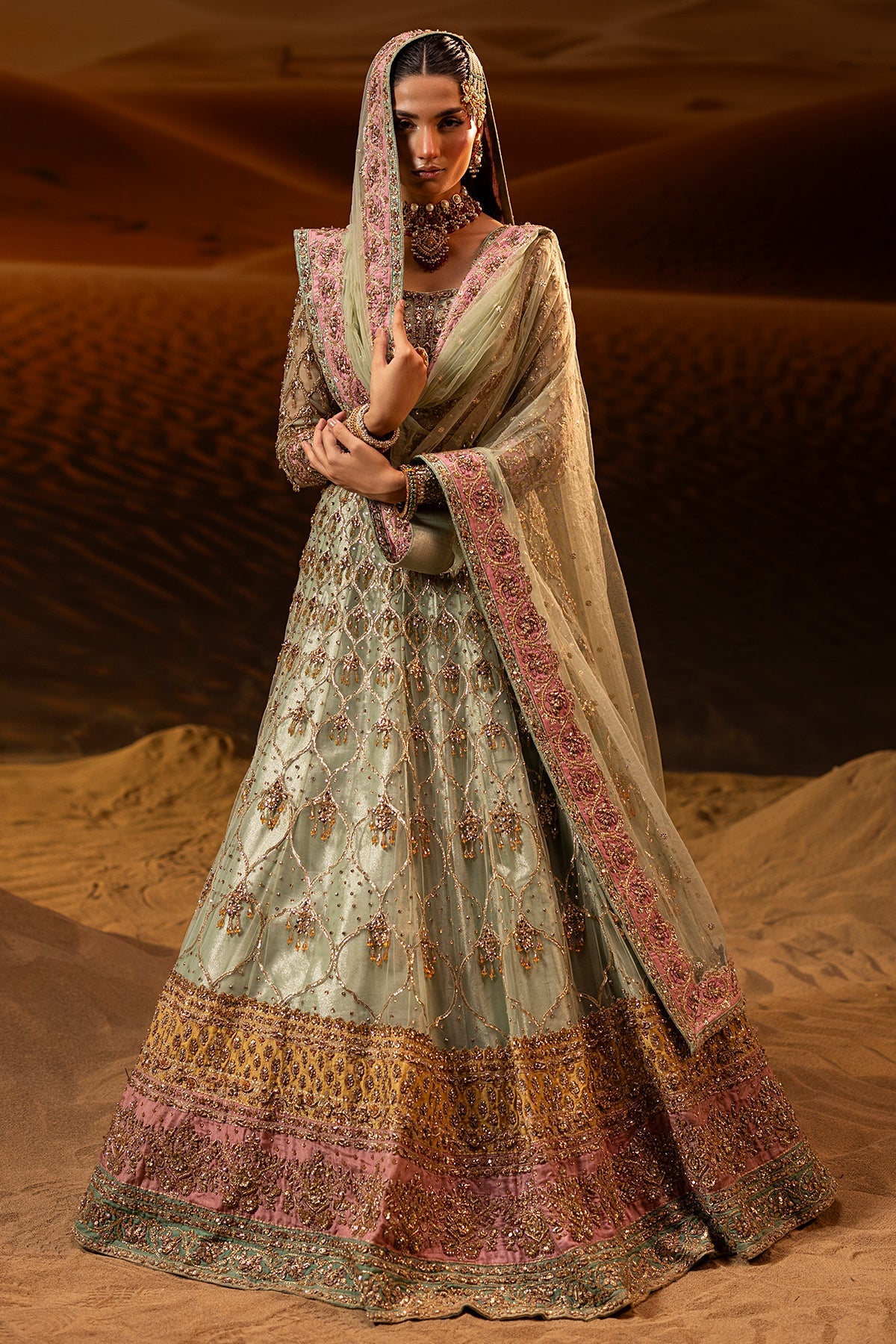 Mina Kashif | Maharani Bridals | Dhanak