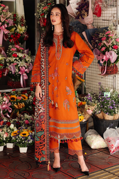 Charizma | Poshima Winters 25 | 3-pc Unstitched Wool Shawl Collection PSW5-03