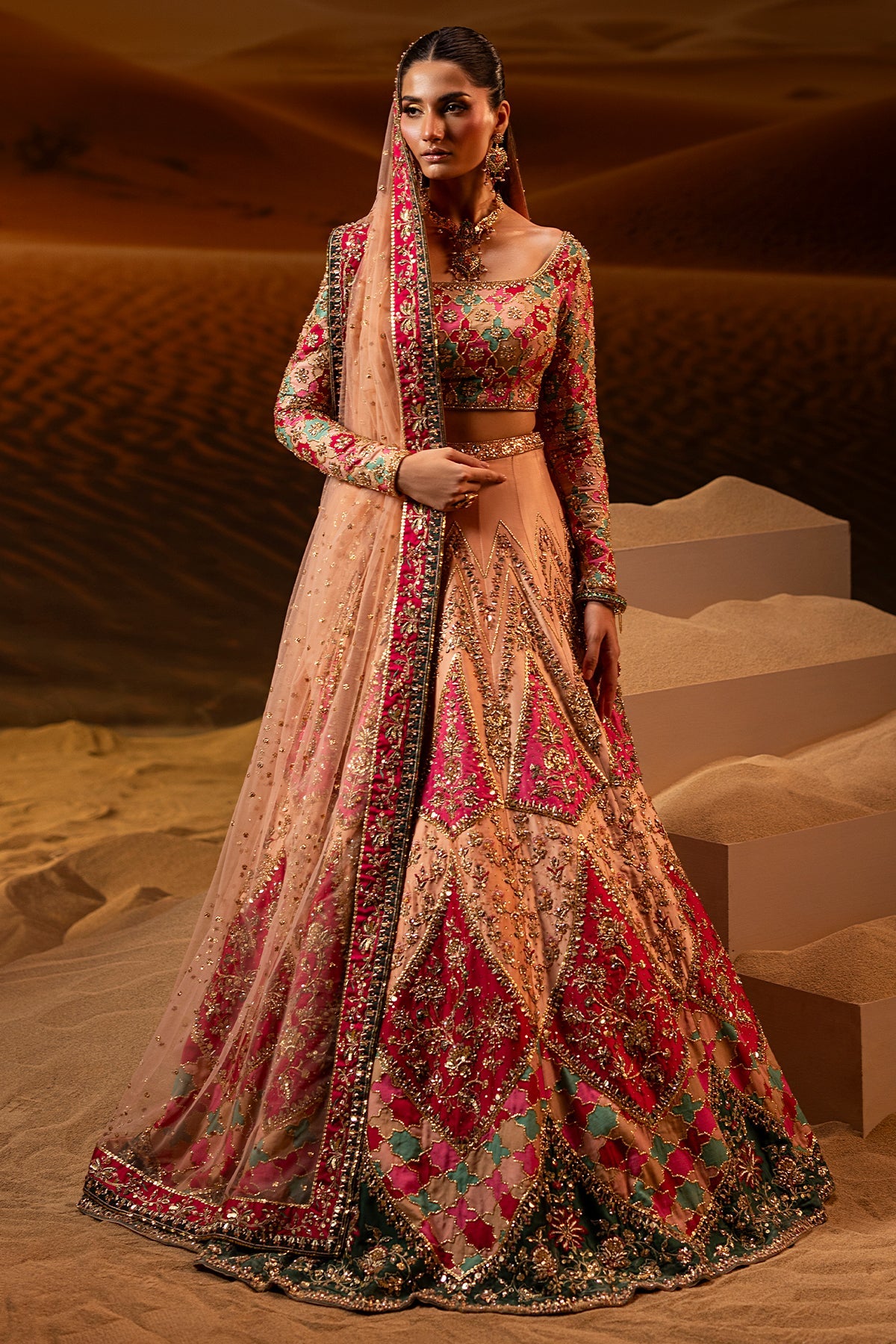 Mina Kashif | Maharani Bridals | Asmani