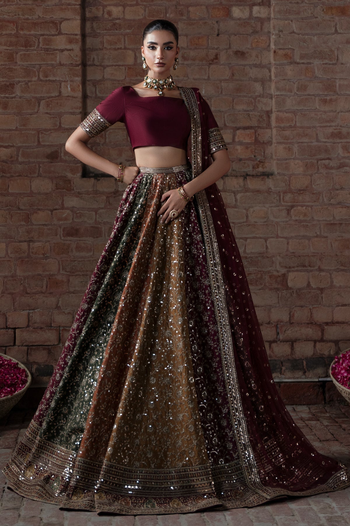 Mina Kashif | Virsa Wedding Formals | Zah-e-naseeb