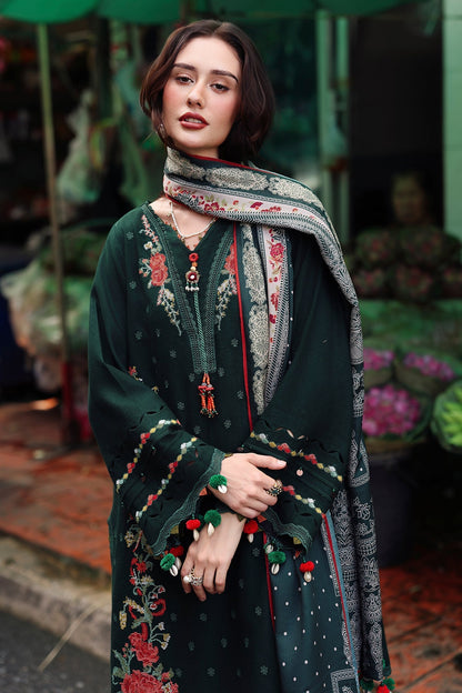 Charizma | Poshima Winters 25 |3-pc Unstitched Wool Shawl Collection PSW5-04