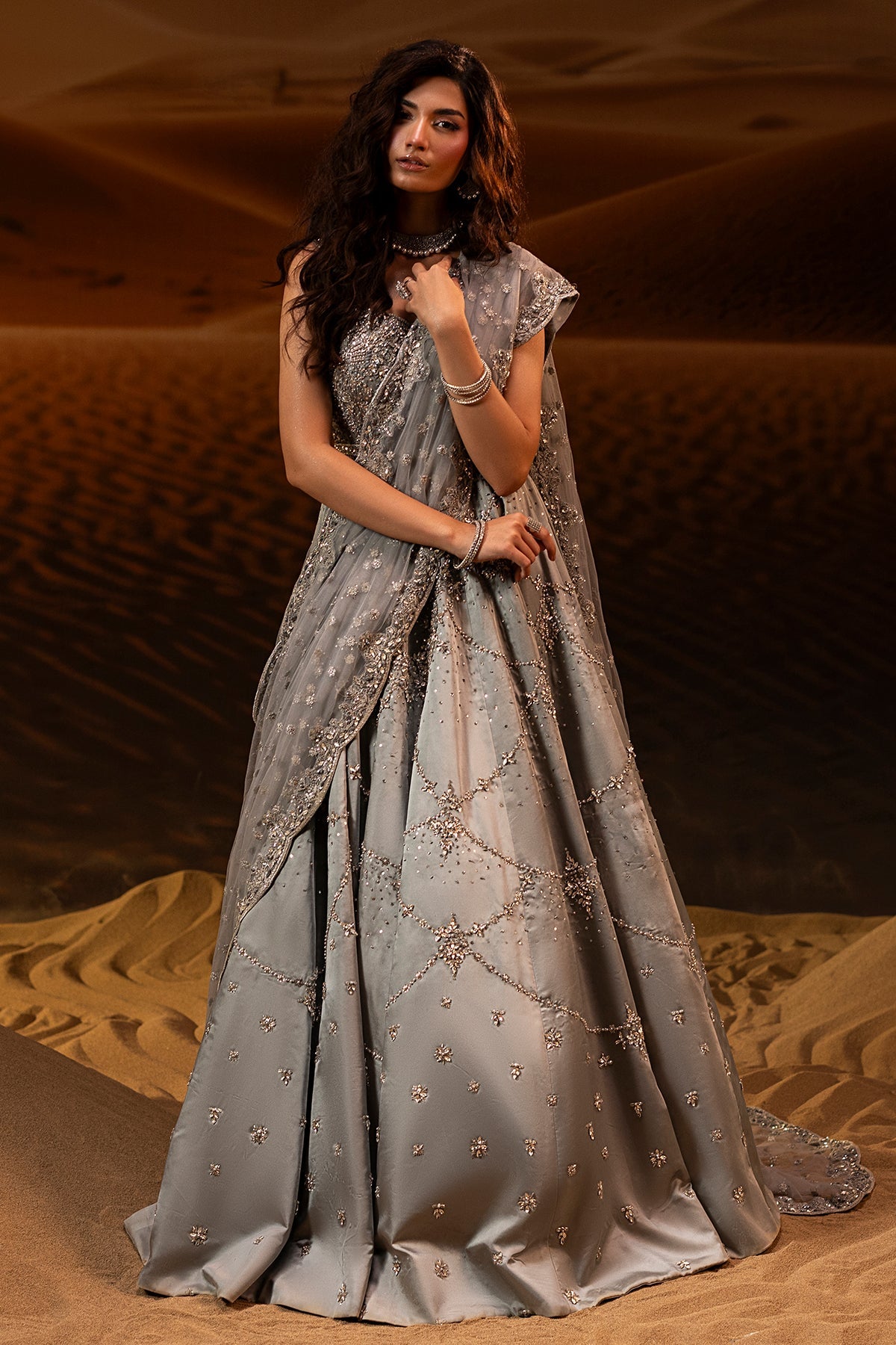 Mina Kashif | Maharani Bridals | Chandi