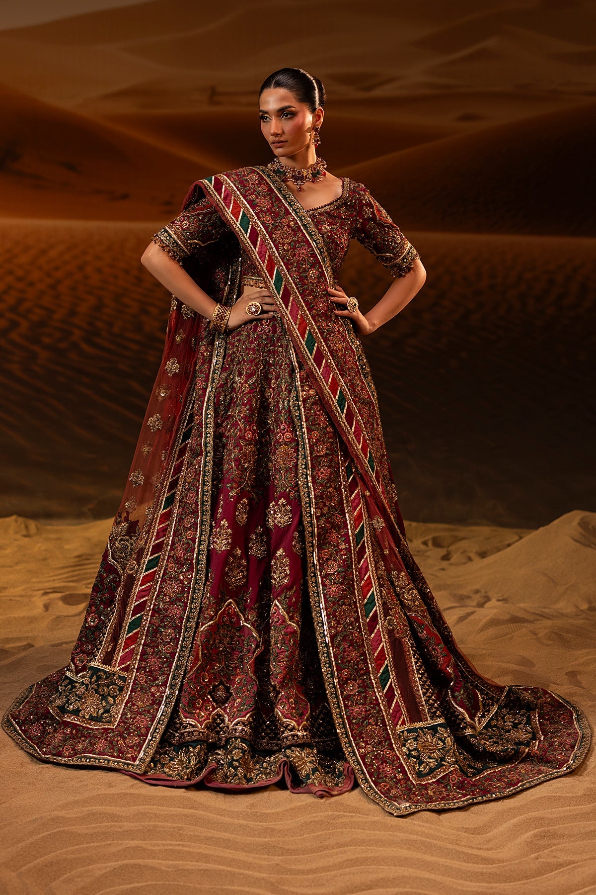 Mina Kashif | Maharani Bridals | Gulshan