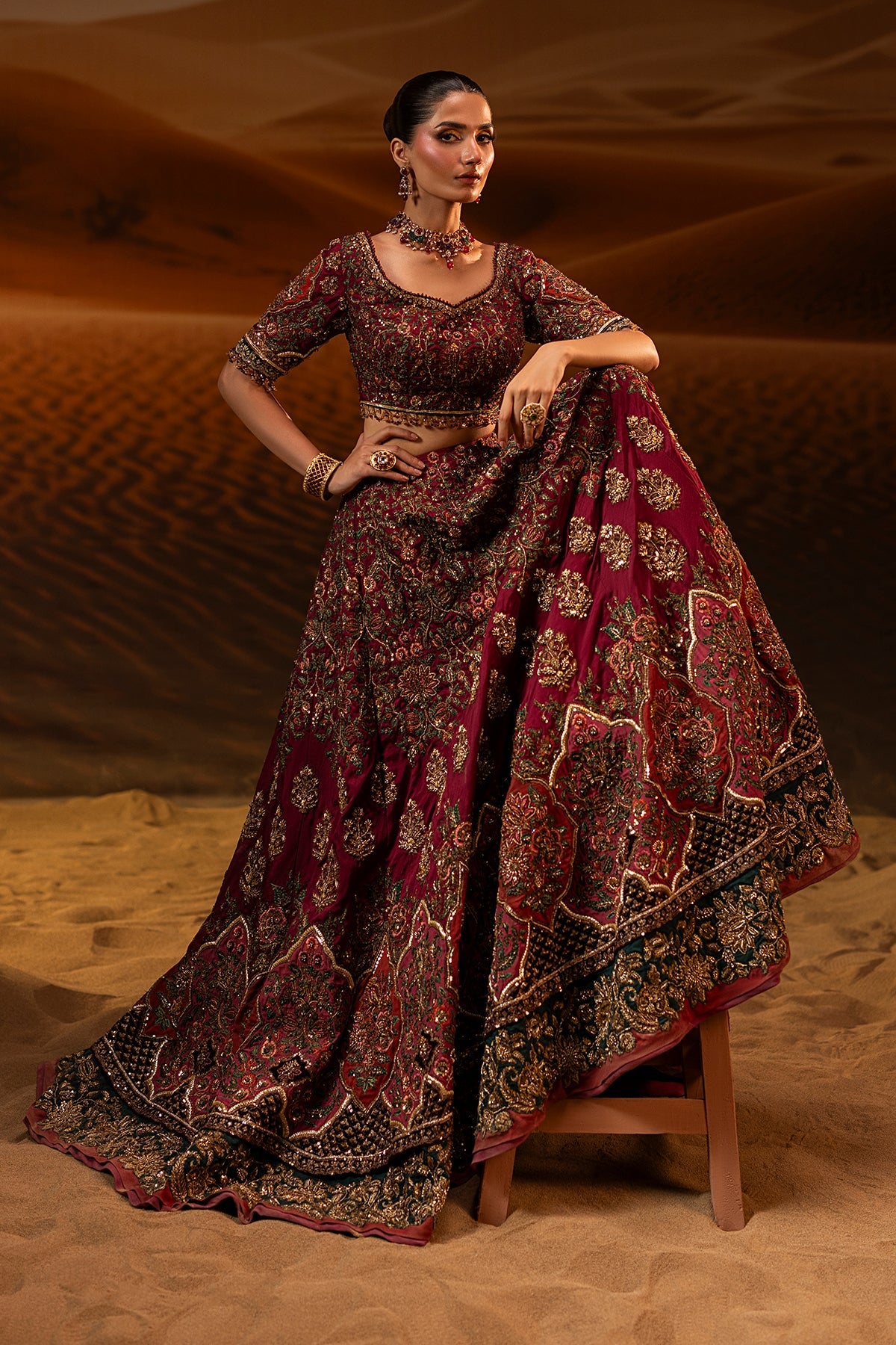 Mina Kashif | Maharani Bridals | Gulshan